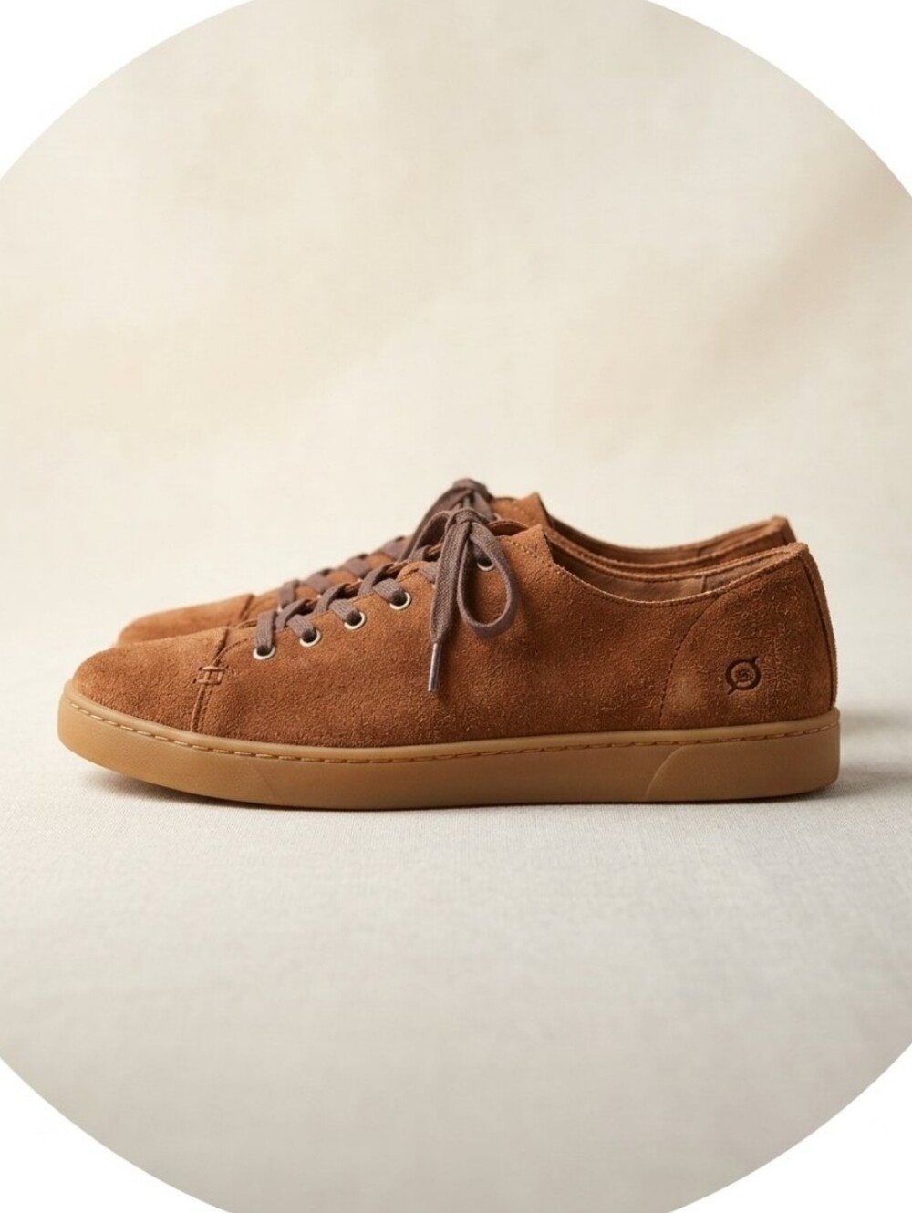 Børn Bayne Sport Suede Low-Top Sneakers - Caramel Brown - Size 8.5